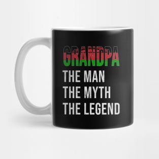 Grand Father Malawian Grandpa The Man The Myth The Legend - Gift for Malawian Dad With Roots From  Malawi Mug